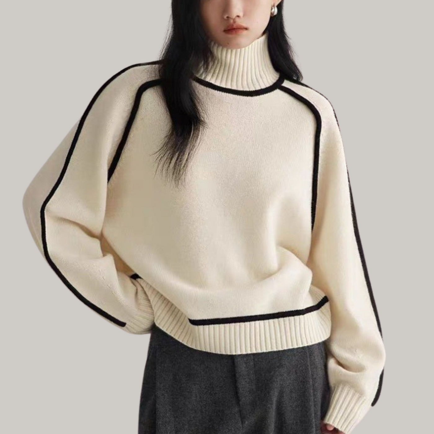 Lilly™ | Pull à col roulé confortable