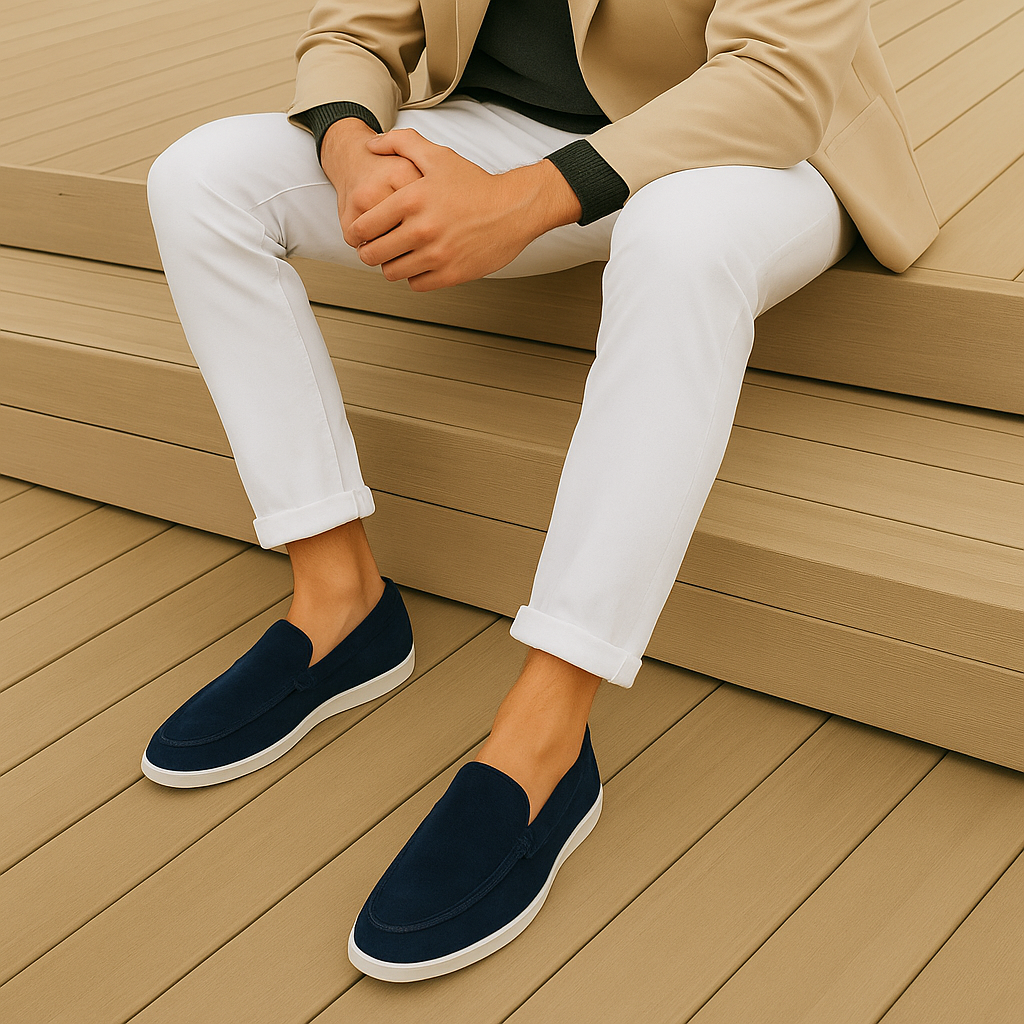Raphaël | Mocassins élégants en suède