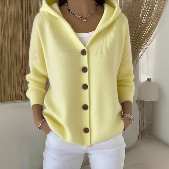 Rosa™ | Cardigan doux en maille automnale
