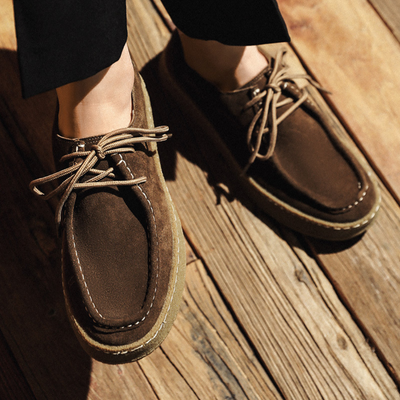 Jules | Chaussures de ville en daim haut de gamme