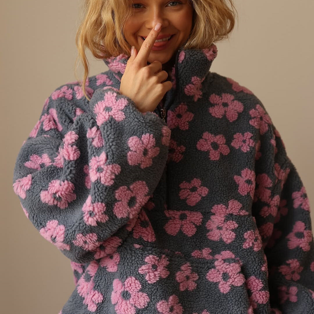 Clara™ – Pull-over doux à fleurs
