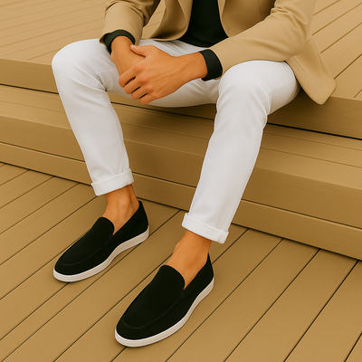 Raphaël | Mocassins élégants en suède