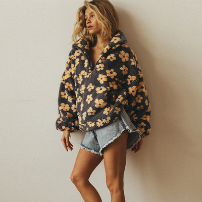 Clara™ – Pull-over doux à fleurs