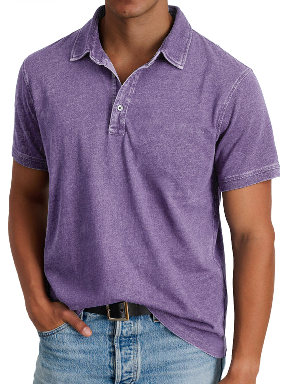 Marc | Polo avec collier pour hommes