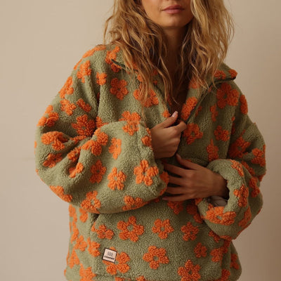 Clara™ – Pull-over doux à fleurs