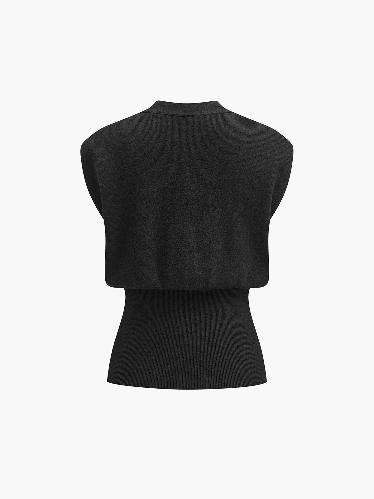 Orée I Gilet tricoté à détails élégants