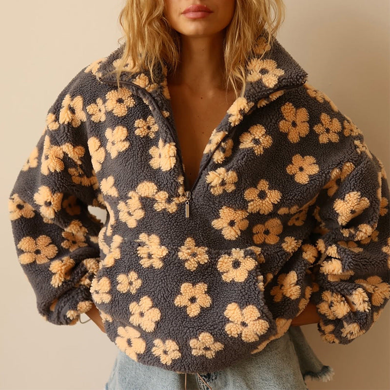 Clara™ – Pull-over doux à fleurs