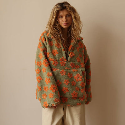 Clara™ – Pull-over doux à fleurs