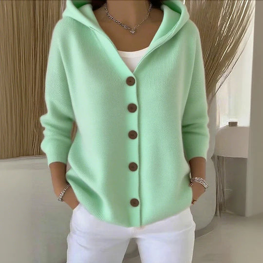 Rosa™ | Cardigan doux en maille automnale