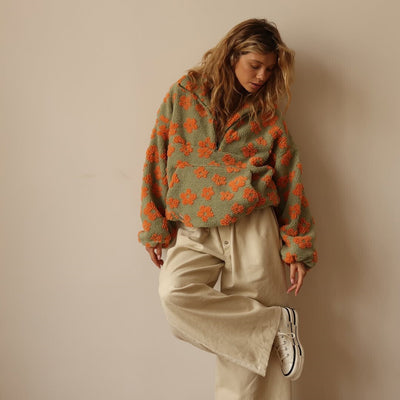Clara™ – Pull-over doux à fleurs