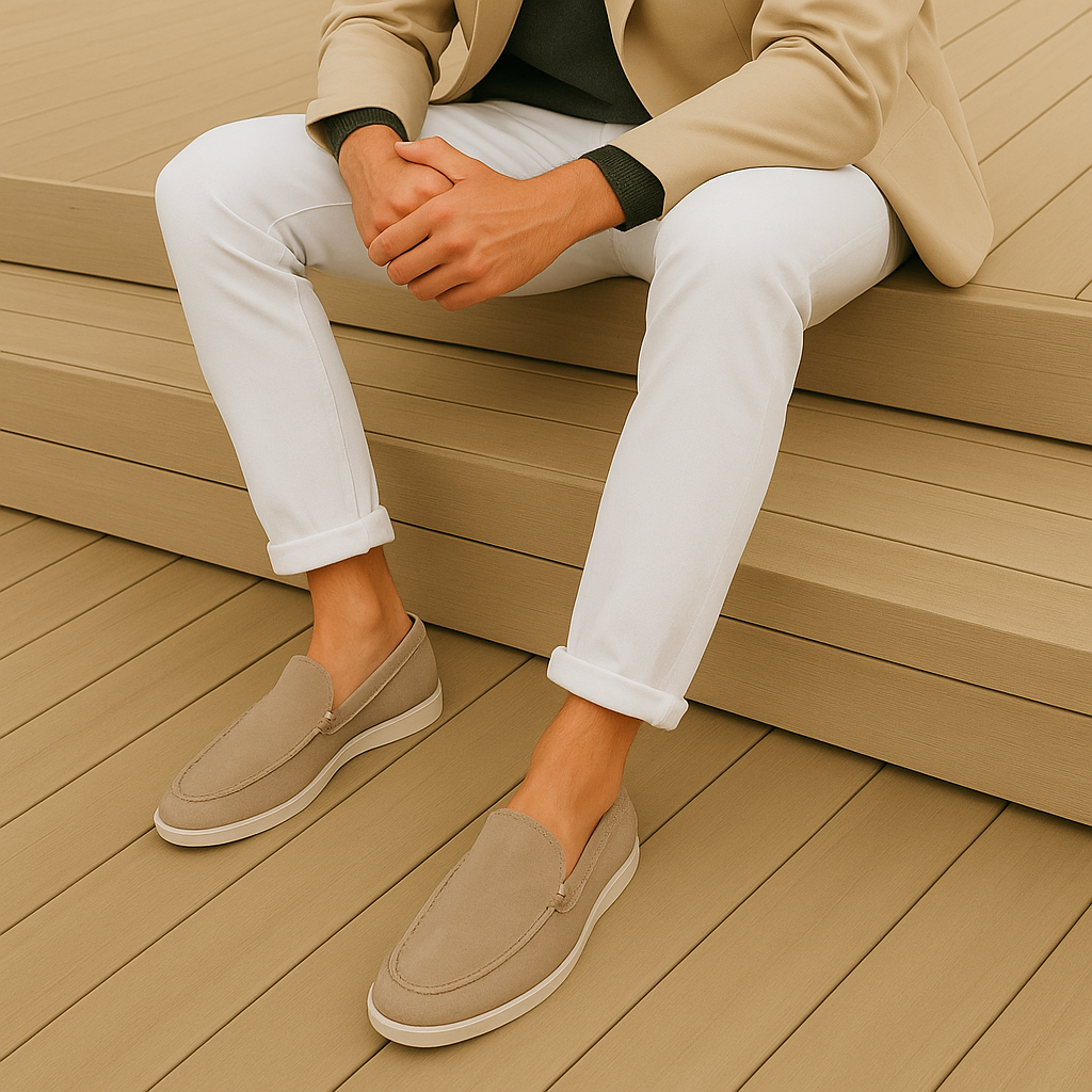 Raphaël | Mocassins élégants en suède