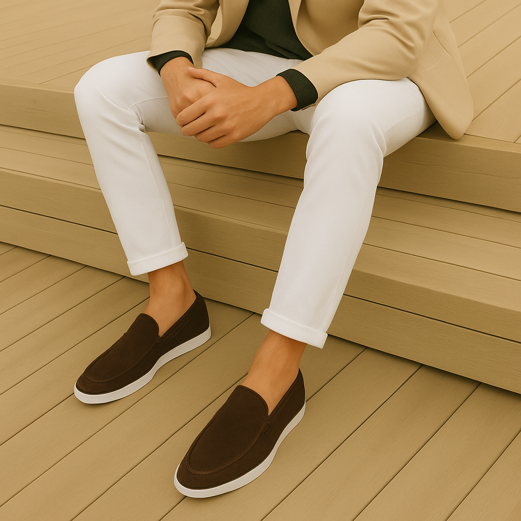 Raphaël | Mocassins élégants en suède