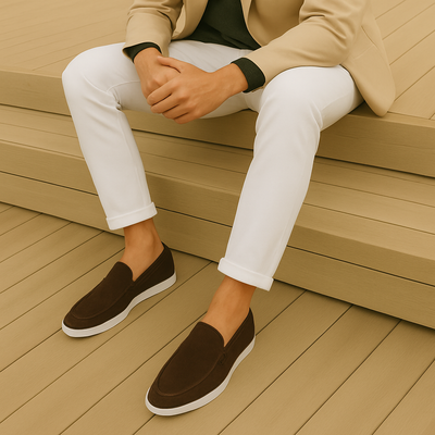 Raphaël | Mocassins élégants en suède